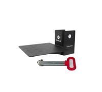 Marche pied Sveltus Noir 20x28x13 cm