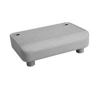 Marche pour Litière Chat - Contrôle des Traces, Rampe Antidérapante 30x20x9cm, Plateforme Capture De Saleté, Escalier Hygiène en PP Blanc | Accessoire Animaux pour Appartement & Refuges