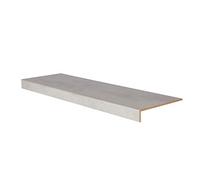 Marche rénovation d'escalier stratifié Light Grey 1000 x 300 x 56 mm - PEFC 70%