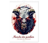 MARCHE ZOMBIES CALENDRIER MURAL 2027 DIN: PLONGEZ DANS UNE EXPERIENCE VI
