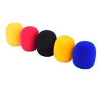 Marchelec Lot de 5 bonnettes pour microphone Assortiment de couleurs-keeper