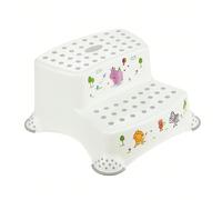 Marchepied 2 marches Igor, Hippo Blanc, 40 x 37 x 21 cm. Livraison gratuite 24/72h. Tabouret double avec fonction antidérapante : deux niveaux pour une utilisation améliorée Avec fonction antidérapant