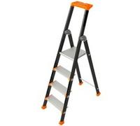 Marchepied 4 marches KOLOS - hauteur 2.89m - 02375814 Noir G