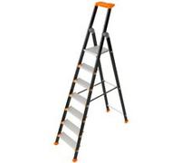 Marchepied 7 marches KOLOS - hauteur 3.59m - 02375817 Noir G