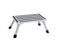 Marchepied acier pliable pour caravane et camping-car