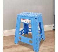 Marchepied Antidérapant Pliable en Plastique pour Espaces de Vie Intérieurs/extérieurs - Chaise Portable pour Adultes pour Chambre à Coucher, école, Camping, Pêche - Vert/11,4 X 8,7 X 17,7