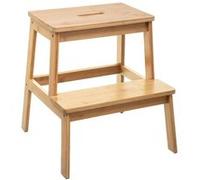 Marchepied bambou 2 marches 5five Beige G