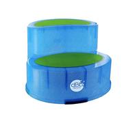 Marchepied dBb Remond base antidérapente. Bleu pailletté translucide