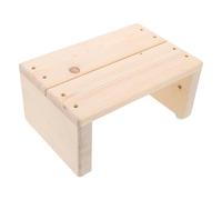 Marchepied de Baignoire en Bois, Tabouret de Bain pour Salle de Bain | Surface Antidérapante, Finition Lisse Facile à Nettoyer, Style Moderne Rustique
