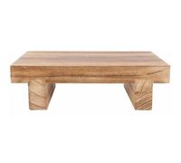 Marchepied de chevet en bois pour repose-pieds mobile polyvalent intérieur extérieur pour salon à la maison