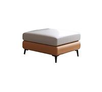 Marchepied de lit avec coussin amovible et lavable Ottoman pour salon, bureau, repose-pieds pour lits hauts et chaussures à langer