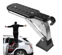 Marchepied de porte pour accès au toit de voiture - Escabeau à pédale, accès facile au toit de voiture, galerie de toit pliable, crochet de verrouillage de porte pour la plupart des voitures, SUV, cam