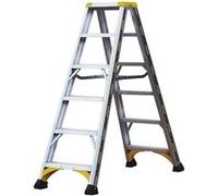 Marchepieds ALPHA DUARIB aluminium double accès 2x6 marches - 651606