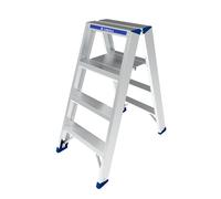Marchepied double accès 4 marches en aluminium TUBESCA-COMABI