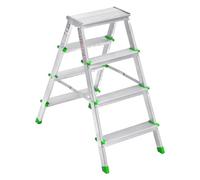 Marchepied Double accès Pliant, Pieds et marches antidérapante en Aluminium - SARAYLI Marche Pied 4 marches - SARAYLI 1804