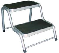 Marchepied double en acier, hauteur 38cm