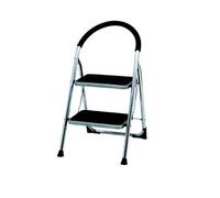 Marchepied double fonction 2 marches hauteur d'accès maxi 2,50 m Chrome