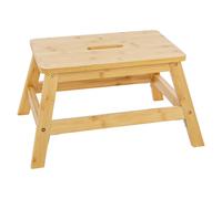 Marchepied en Bambou "1 Marche" 38cm Naturel
