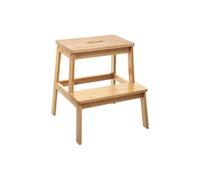 Marchepied en Bambou ""2 Marches"" 43cm Naturel