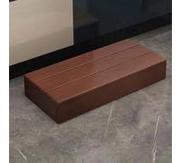 Marchepied en bois, design antidérapant, capacité de 200 kg, tabouret de sécurité pour lits hauts, salle de bain, cuisine, jardin, construction légère et robuste
