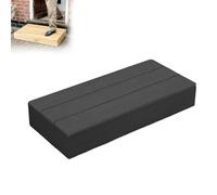 Marchepied en bois, design antidérapant, capacité de 200 kg, tabouret de sécurité pour lits hauts, salle de bain, cuisine, jardin, construction légère et robuste
