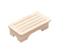 Marchepied en bois fabriqué à la main avec structure en bois ergonomique multifonction idéal pour les espaces de vie