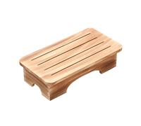 Marchepied en bois fabriqué à la main avec structure en bois ergonomique multifonction idéal pour les espaces de vie