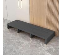 Marchepied en bois léger pour entrée extérieure, design anti-basculement, supporte jusqu'à 100 kg, idéal pour un accès sûr, marches portables pour une entrée et une sortie faciles. Taille G-100 x 30 x