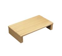 Marchepied en bois - Marchepied multifonction en bois massif pour adultes, marche de chevet et marche d'entrée, repose-pieds de toilettes, plate-forme de cuisine, pas de montage, utilisation en