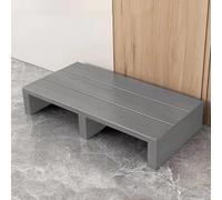 Marchepied en bois pour un accès facile, patins antidérapants pour la stabilité, idéal pour l'intérieur et l'extérieur