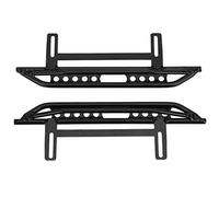 Marchepied latéral en métal de pédale latérale en métal de Voiture RC Compatible avec la Chenille axiale SCX10 II 90046 1/10