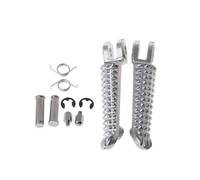 Marchepied Moto Repose-Pieds AV&Ant en Aluminium pour Moto pour YZF R1 R6 R6S 1998-2012 2003-2008 Repose-Pieds pour Conducteur Pédales
