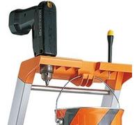 Tubesca-Comabi Escabeau professionnel Super Pro MP 2370 - 8 marches - Hauteur 3,76 m