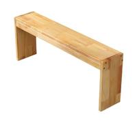 Marchepied nordique en bois massif pour lits hauts, banc épais pour chambre à coucher ou chaise de salle à manger 40 x 20 x 40 cm