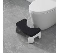 Marchepied physiologique de 17 cm de hauteur, tabouret à déjections canines antidérapant pour salle de bain adultes, tabouret de toilette pour personnes âgées et enfants