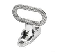 Marchepied pliable compact en acier inoxydable robuste pour une utilisation fiable en extérieur (120 x 80)