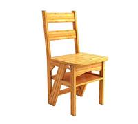 Marchepied pliable en bois, chaise échelle à 4 niveaux, étagère à chaussures multifonctionnelle et étagère à fleurs, hauteur 90 cm, gain de place pour un usage domestique, design durable et élégant