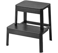 Marchepied pliable en bois massif pour la maison, repose-pieds multifonction, marchepied polyvalent, solution d'assise convertible 2 en 1