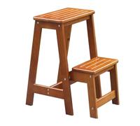 Marchepied pliable, léger et portable à 2 niveaux, tabouret robuste pour cuisine, loft, camping et organisation de la maison