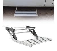 Marchepied pliable manuel pour camping-car, marche d'entrée en alliage d'aluminium, capacité de charge 150 kg, pédale télescopique antidérapante, pour camping-car, remorque de voyage, camion