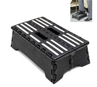 Marchepied pliable portable de 12.7 cm, demi marchepied pliable pour personnes âgées et adultes, un SUV et un camping-car, pour les personnes âgées qui se lèvent dans un lit haut ou des escaliers