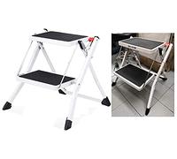 Marchepied pliable, portable et léger avec pédale ultra large pour la cuisine et la maison