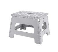 Marchepied pliable portable pour la pêche en plein air, tabouret léger (gris)