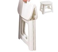 Marchepied pliable - Tabouret pliable de 27,5 cm - Chaise portable pour avec design ergonomique en polypropylène, assise douce pour les tout-petits et les bébés, idéal pour la maison, la salle