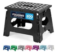 Marchepied pliant - 27,9 cm de large - Le Marchepied léger est Assez robuste pour prendre en charge les adultes et sûre pour enfants. Ouverture facile avec One Flip. Idéal pour cuisine