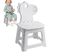 Marchepied pliant - Jolie chaise pour de dessin animé, support de intégré, repose-pieds robuste, poignée de transport à rapide, marche antidérapante sûre | Chambre Salle de bain