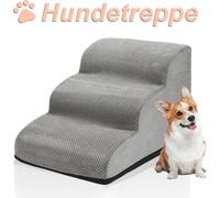marchepied pour chien à 3 niveaux Rampe antidérapante pour animaux domestiques Marches pour chiens Amovible et lavable