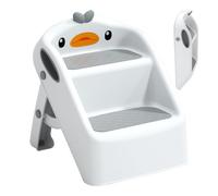 Marchepied pour enfant - rehausseur antidérapant en PP, tabouret de salle de bain à double hauteur, aide à l'apprentissage de la propreté | Support d'évier de cuisine Portable pour , échelle de