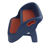 Marchepied pour Enfants, Tabouret Léger à 2 Marches, Surface Antidérapante, Rangement Pliable, Matériau Solide et Durable, adapté à la Cuisine, à la Salle de Bain (rouge Bleu)