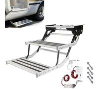 Marchepied pour Mobil-Home, pour Camping-Car, Caravane, Caravane, Camping-Car, Caravane, 150 kg/330 LB(Automatic Double Layer)